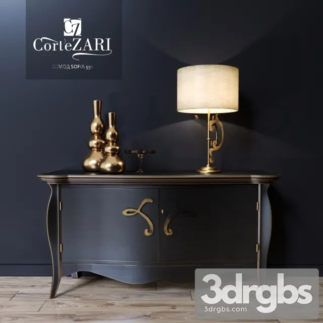 Komod Chest 3D Model Free