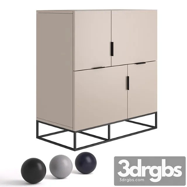 Komod Loft Pure 3D Model Free