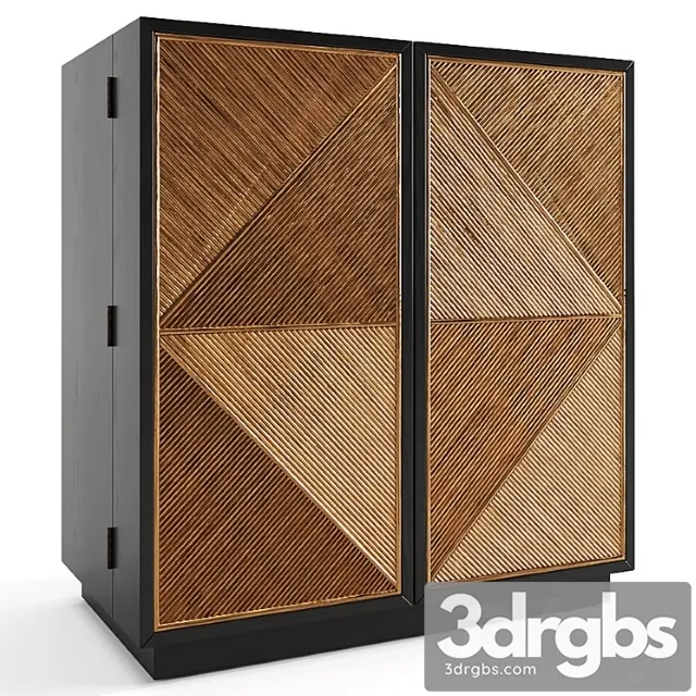 Komod Rawson Bar Cabinet 3D Model Free