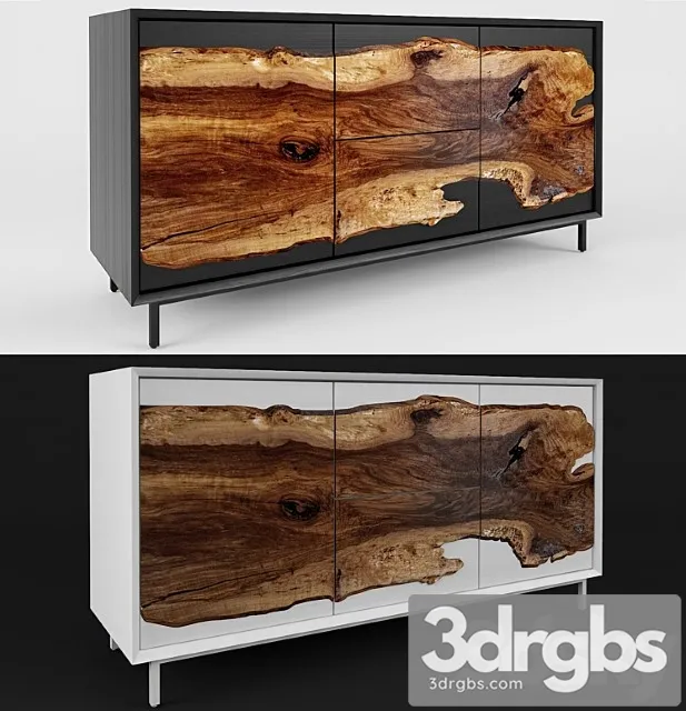 Komod sleb 2 3D Model Free