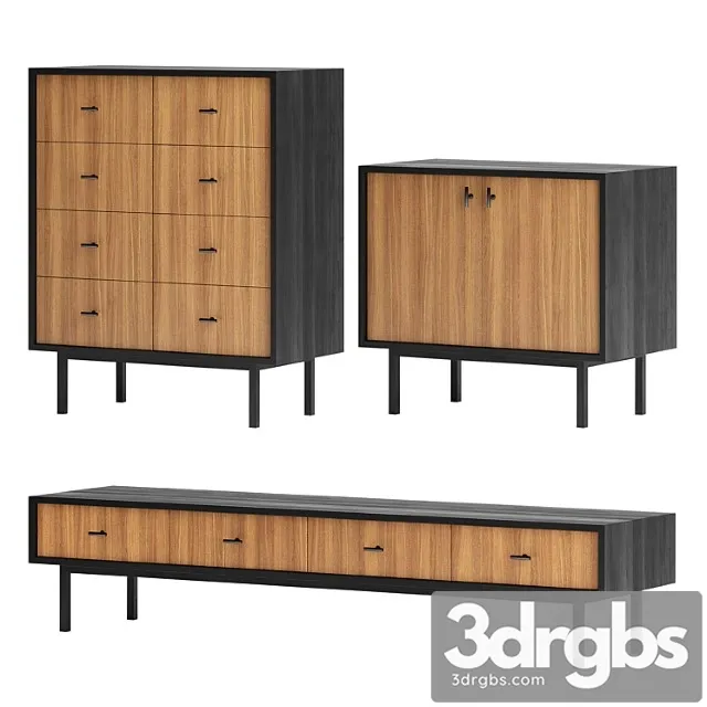 Komody Emerson Etazherka 3D Model Free