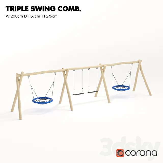 KOMPAN. “COMBINATION OF QUALITIES" 3D Model