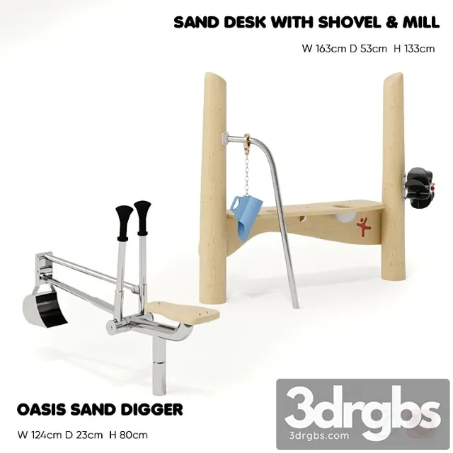 Kompan Game Equipment 3D Model Free