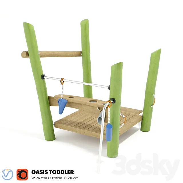 Kompan. Oasis 3D Model