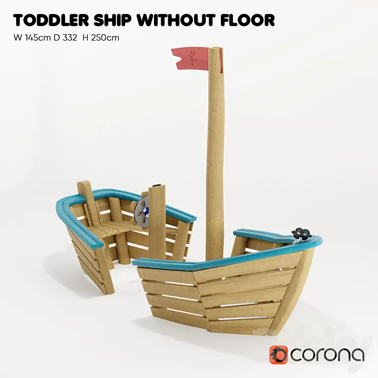“KOMPAN. “SHIP””” 3D Model