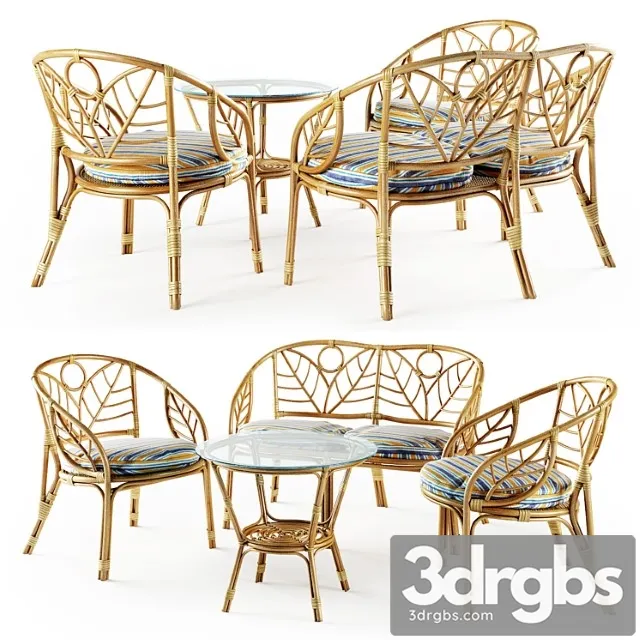 Komplekt Dlia Otdykha Corsica Miod 3D Model Free