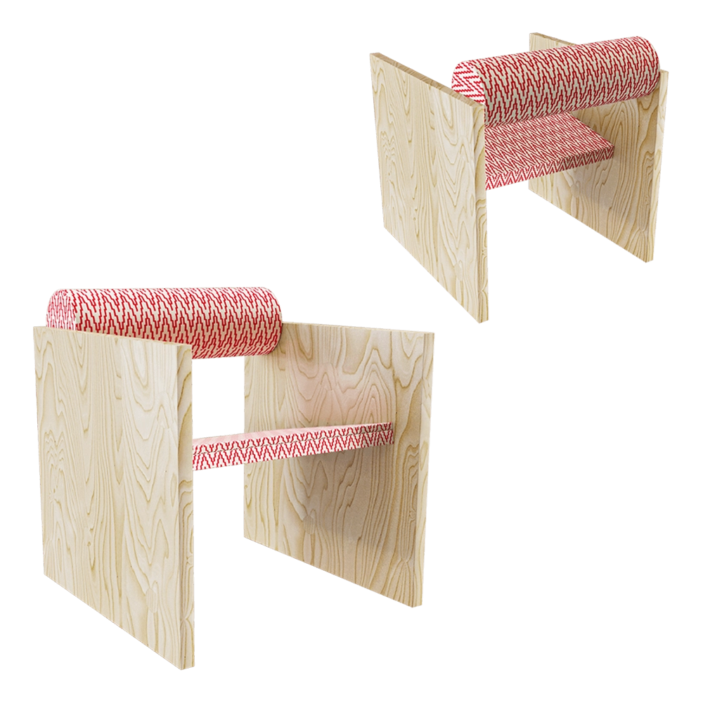 Konos Studio - Armchair CYD 01 3D Model