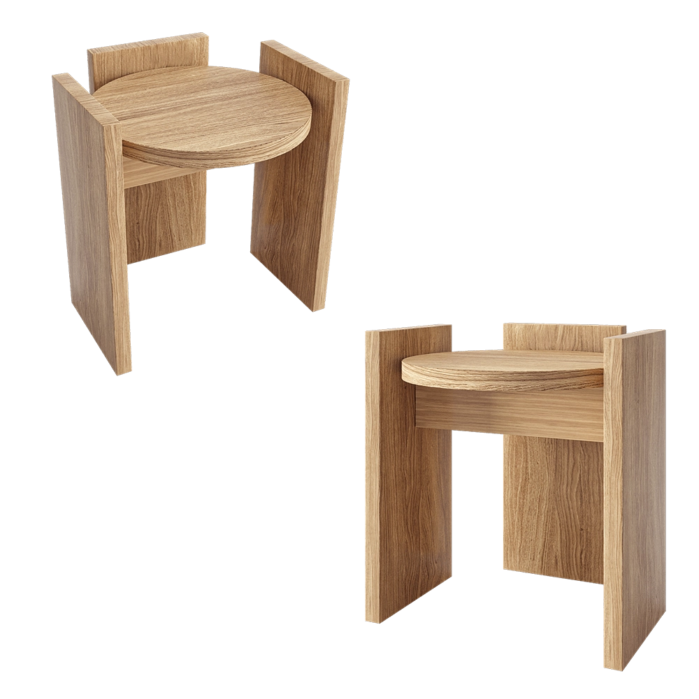Konos Studio - Stool SQR 3D Model