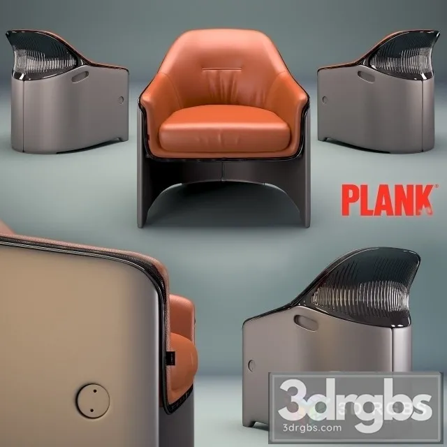 Konstantin Grcic avus Lounge Chair For Plank 3D Model Free