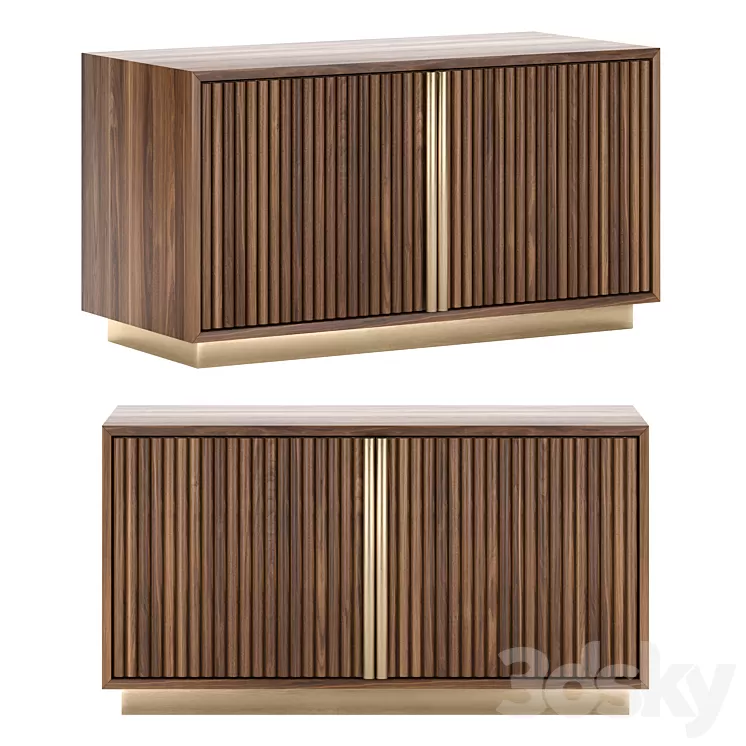 Konstantin Small Sideboard by escapefromsofa 3D Model