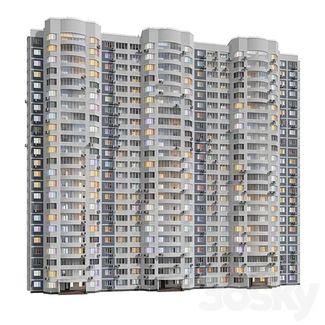 Kope M Parus 3 sections 23 floors Free Download