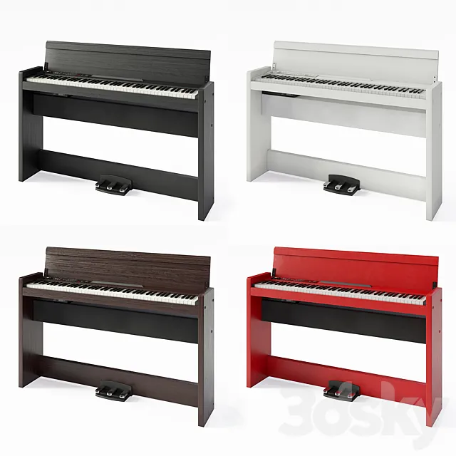 Korg LP-380 3D Model