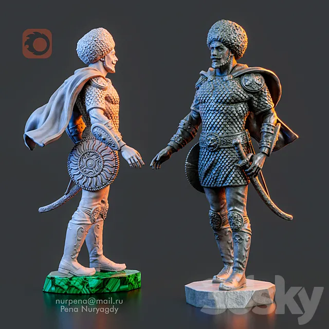 Korogly (Gorogly) 3DModel