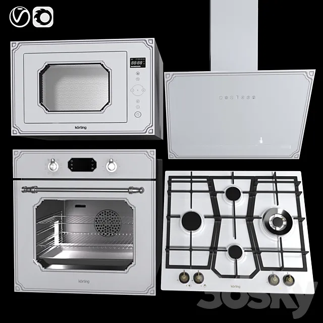 Korting Embedded Kit #2 3D Model