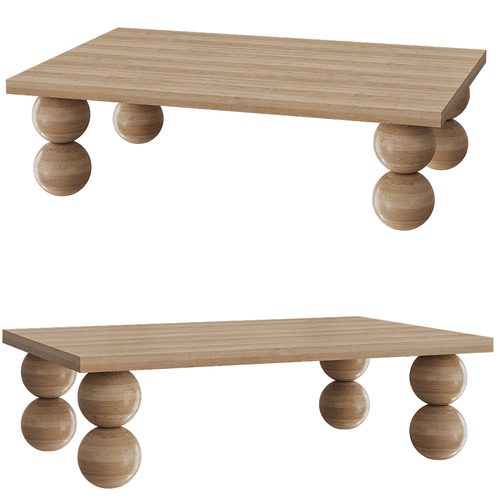 KOS Studio  - Coffee table Balls 8 3D Model