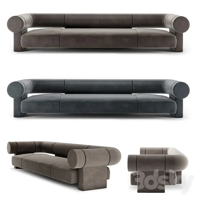 Kosa Sofa Ian Felton 3D Model