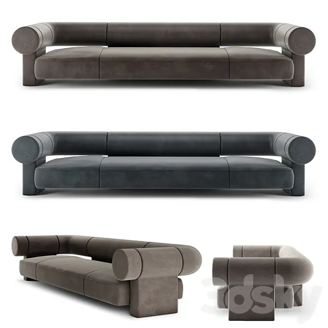 Kosa Sofa Ian Felton 3D Model
