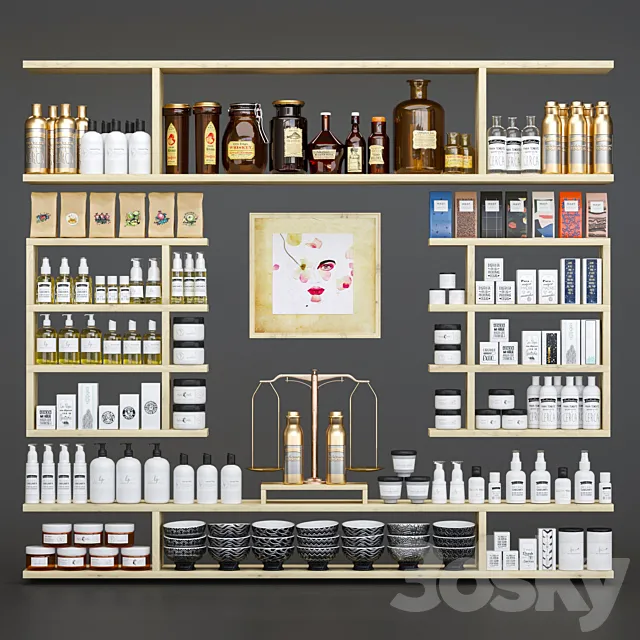 KosmetickSet-80 3DModel