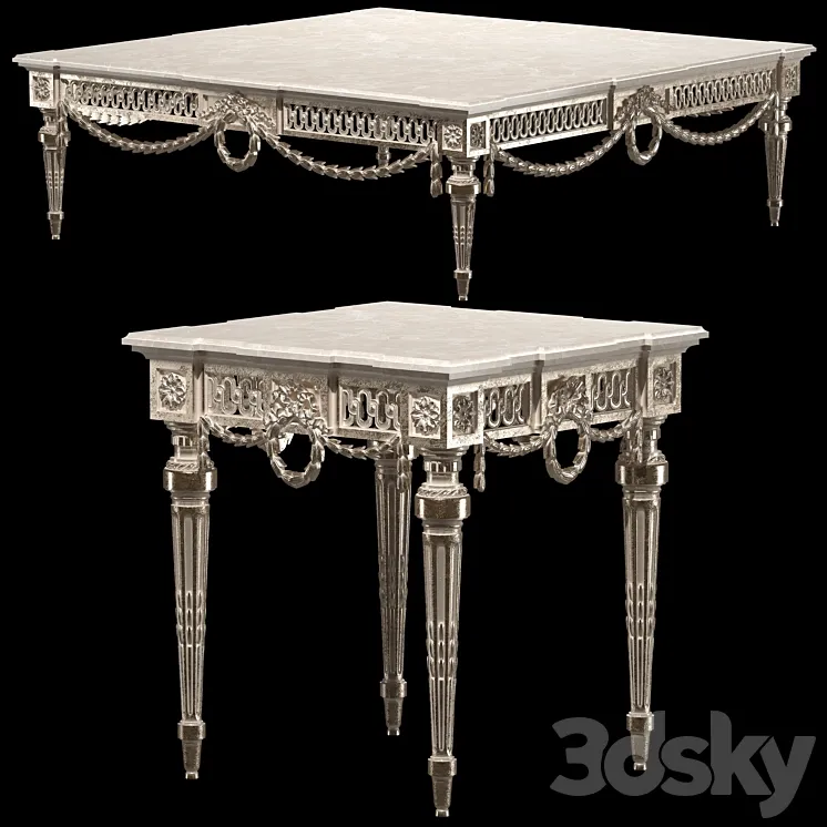 kosovart daphne coffee tables 3D Model Free