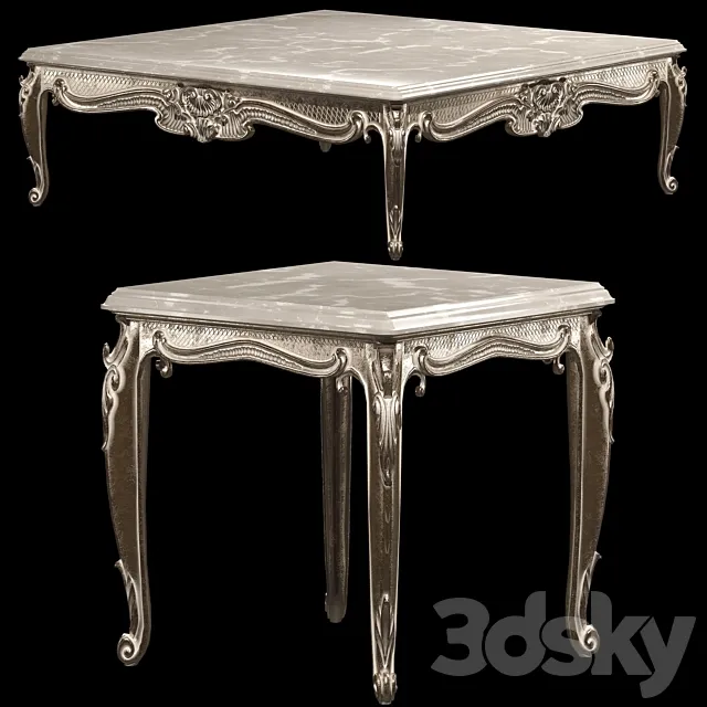 kosovart rococo coffee tables 3DModel
