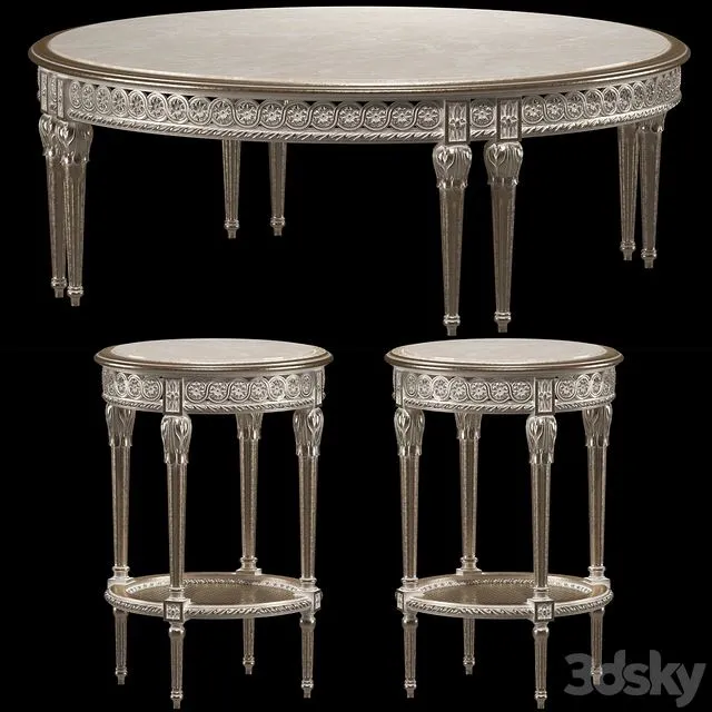 Kosovart valeria coffee tables 3D Model
