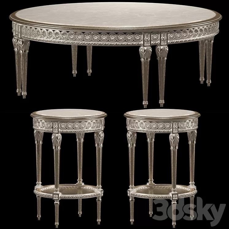 kosovart valeria coffee tables 3D Model Free