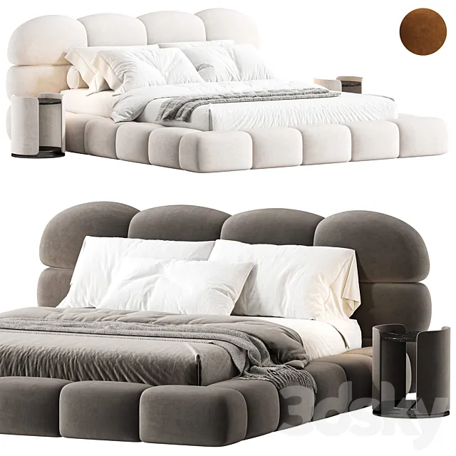 KOTILA Bed By Artipieces 3D Model