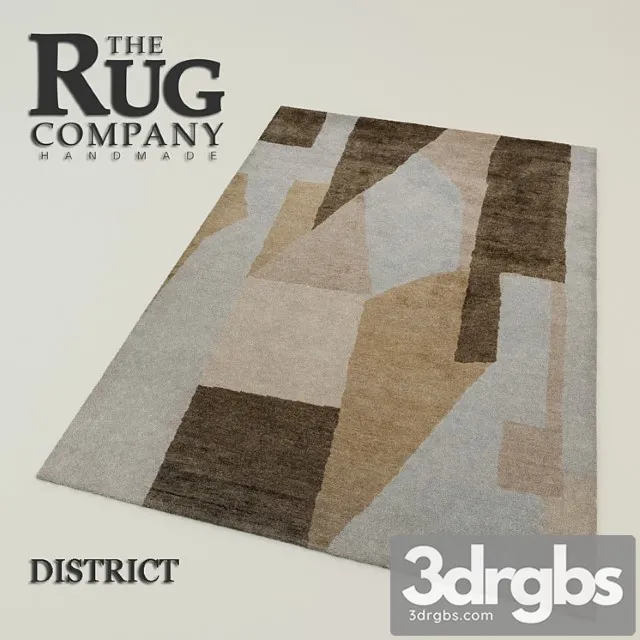 Kovier District The Rug Company 3D Model Free