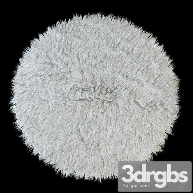 Kovior Krughlyi Flokati 3D Model Free
