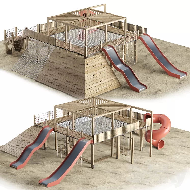 KPG KidsPlayGround 3D Model