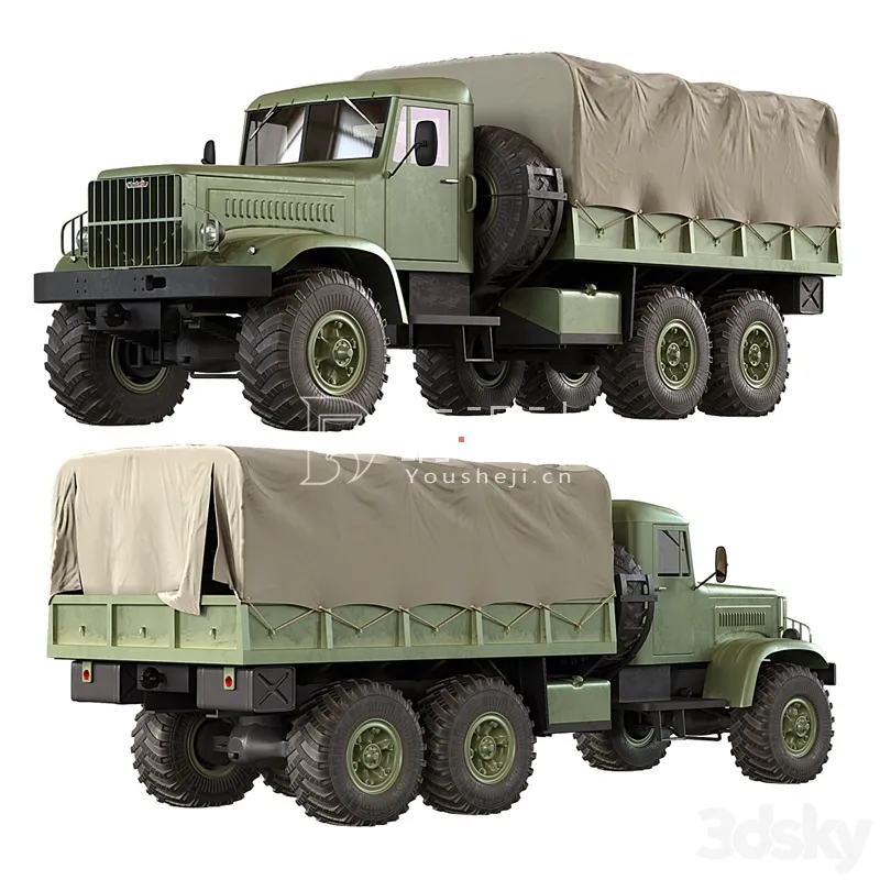 KrAZ-214 - 3457