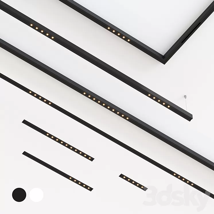 Kreon nuit set 3D Model