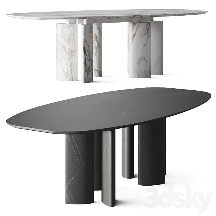 Kreoo Ellenico Dining Table 3D Model