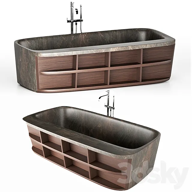 Kreoo hug bath 3DModel