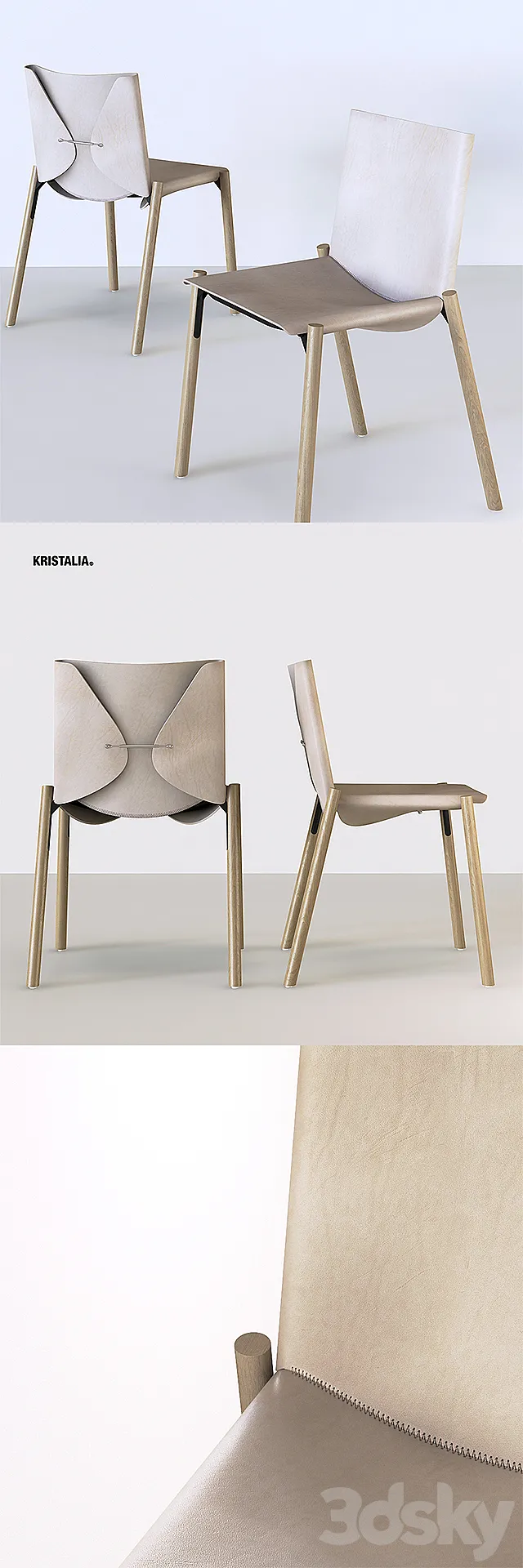 Kristalia 1085 Edition 3D Model