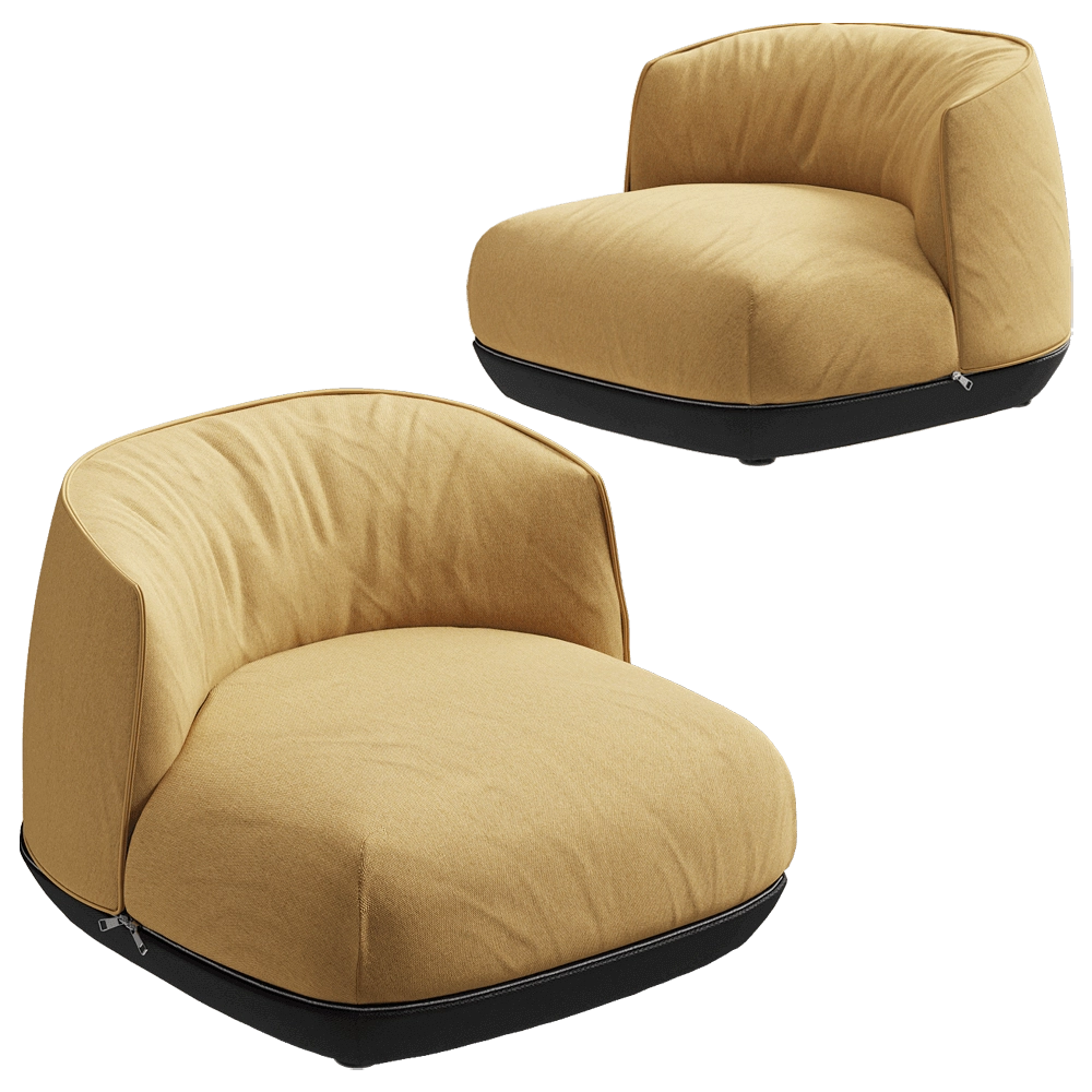 Kristalia - Garden lounge chair Brioni 3D Model