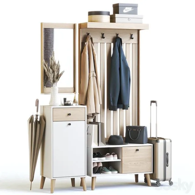 Kristen hallway 3D Model