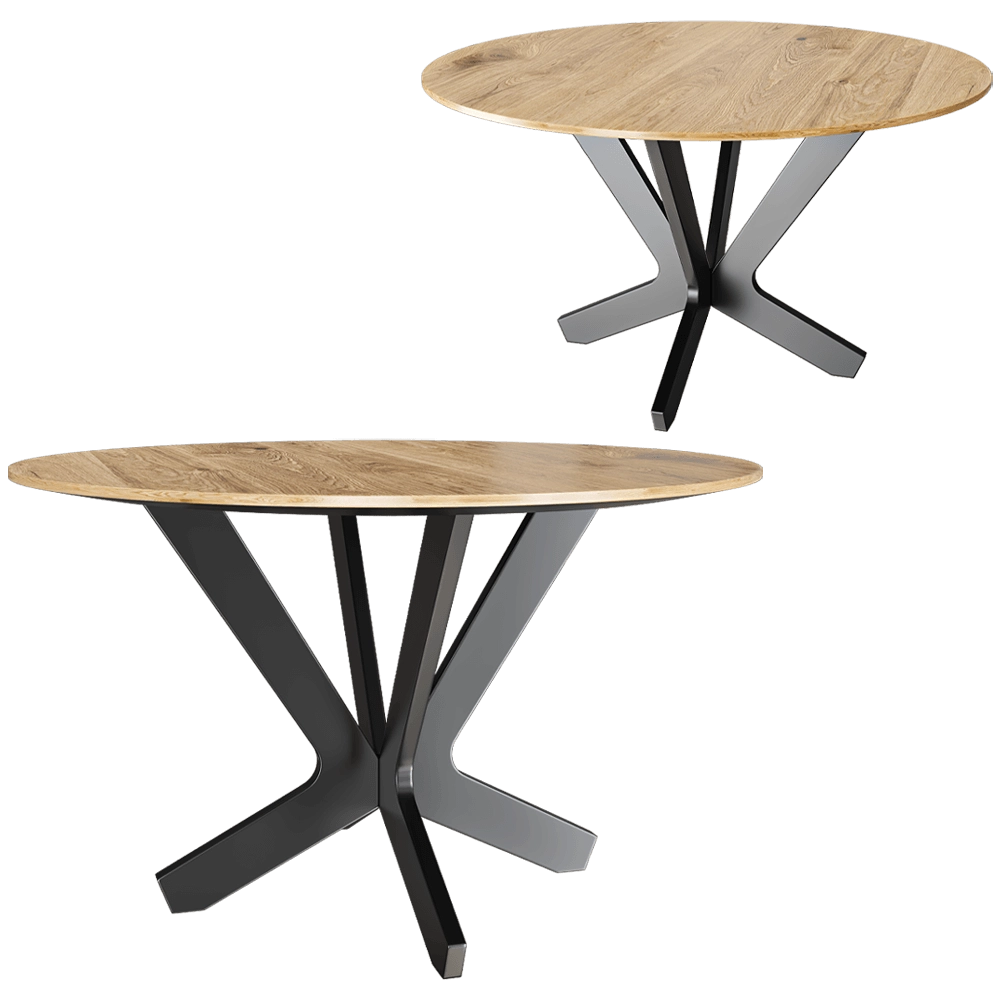 KRISTIE - Dining table Brighton 3D Model