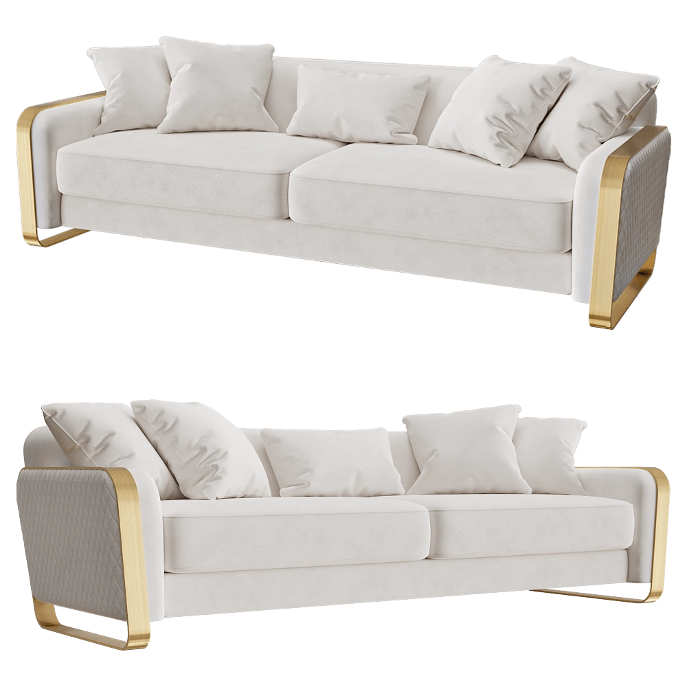 KRISTIE - Sofa Los Angeles 3D Model