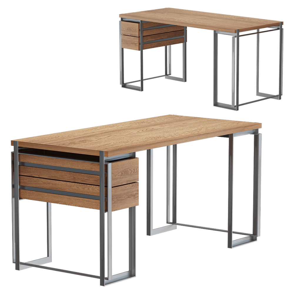 Kristina Dam Studio  - Desk Outline 3D Model