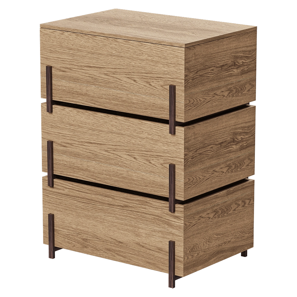 Kristina Dam Studio  - Storage boxes Stack 3D Model