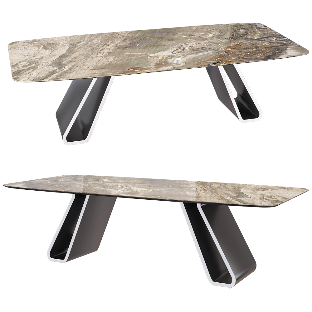 Kronco - Dining table Ange 3D Model