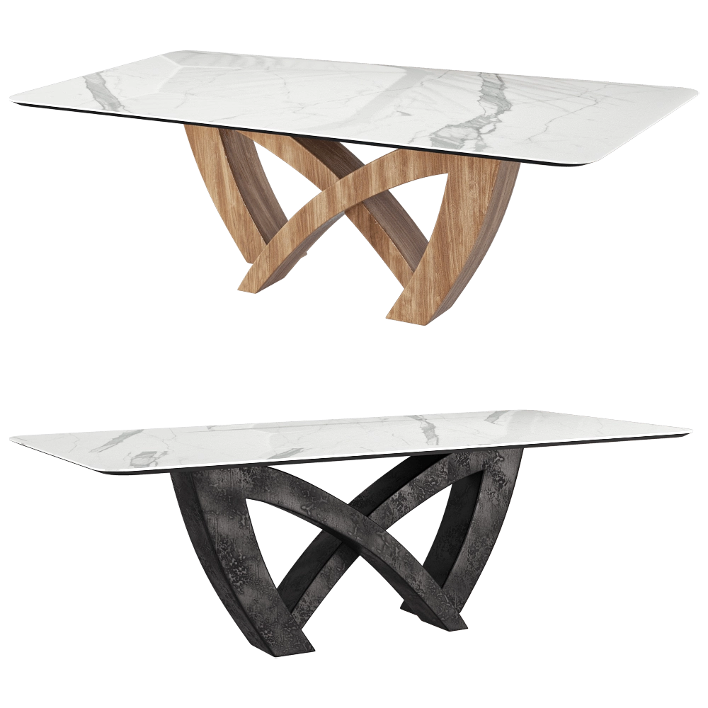 Kronco - Dining table Arch 3D Model