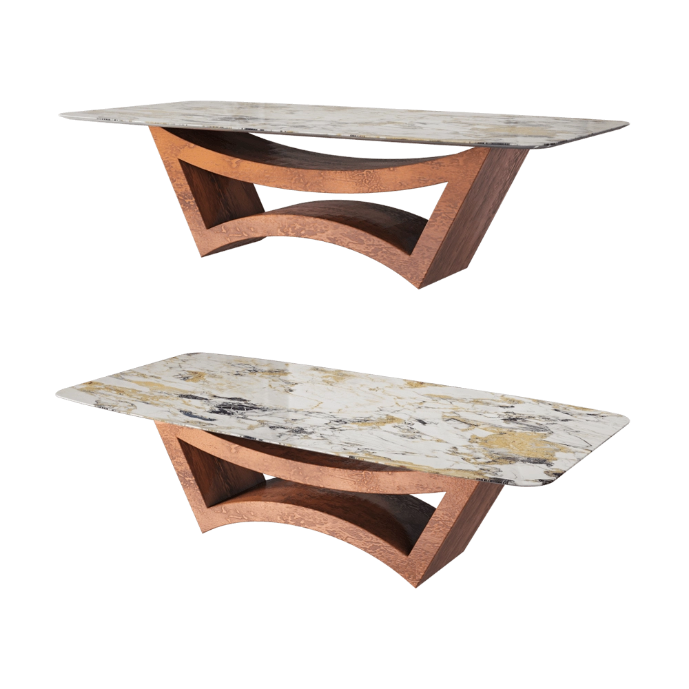 Kronco - Dining table Fort 3D Model