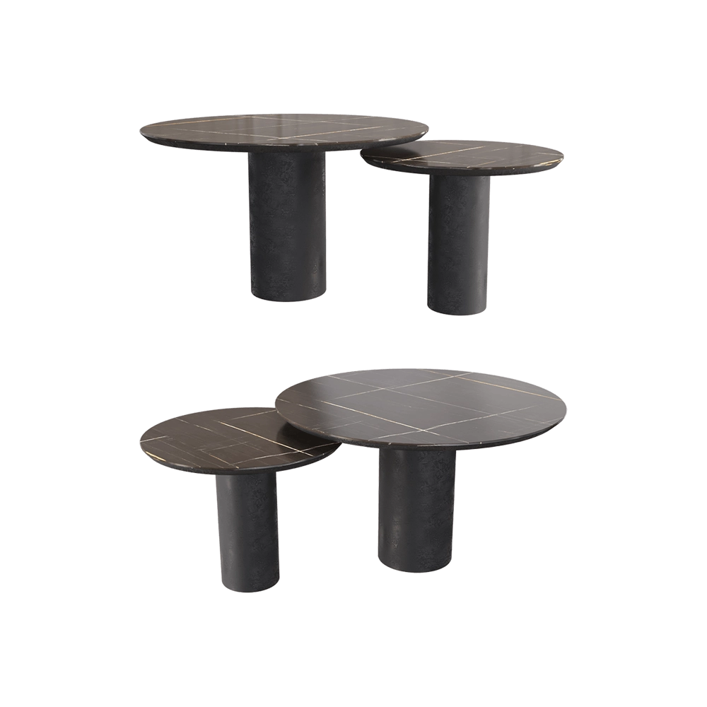 Kronco - Round coffee table Para 3D Model