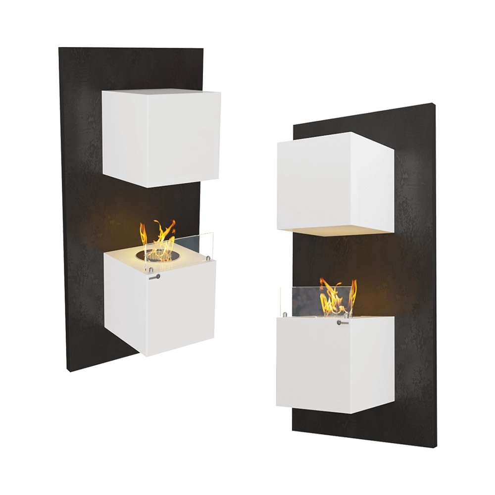 Kronco - Wall biofireplace Antrax 3D Model