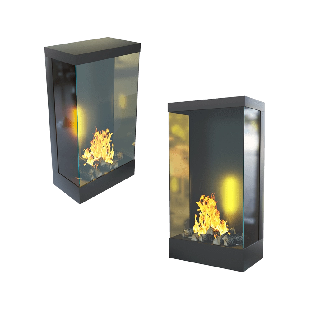 Kronco - Wall biofireplace Kronco Marco 3D Model