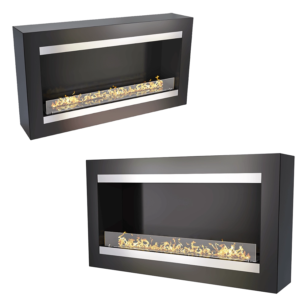 Kronco - Wall biofireplace Volar 3D Model