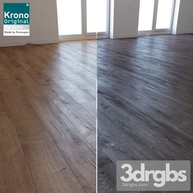 Krono Wood Floor 3D Model Free