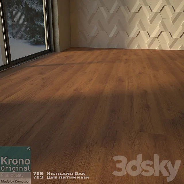 KronoOriginal 709 Highland Oak 3DModel